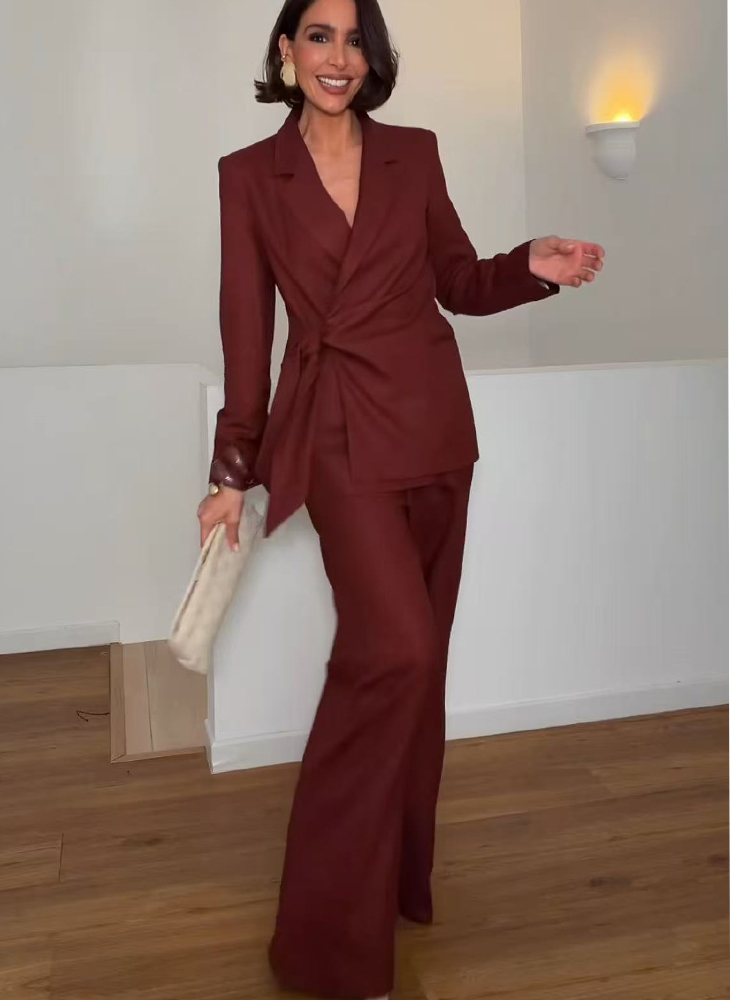Women Formal Wear With Blazer - Completo elegante da ufficio per donna,