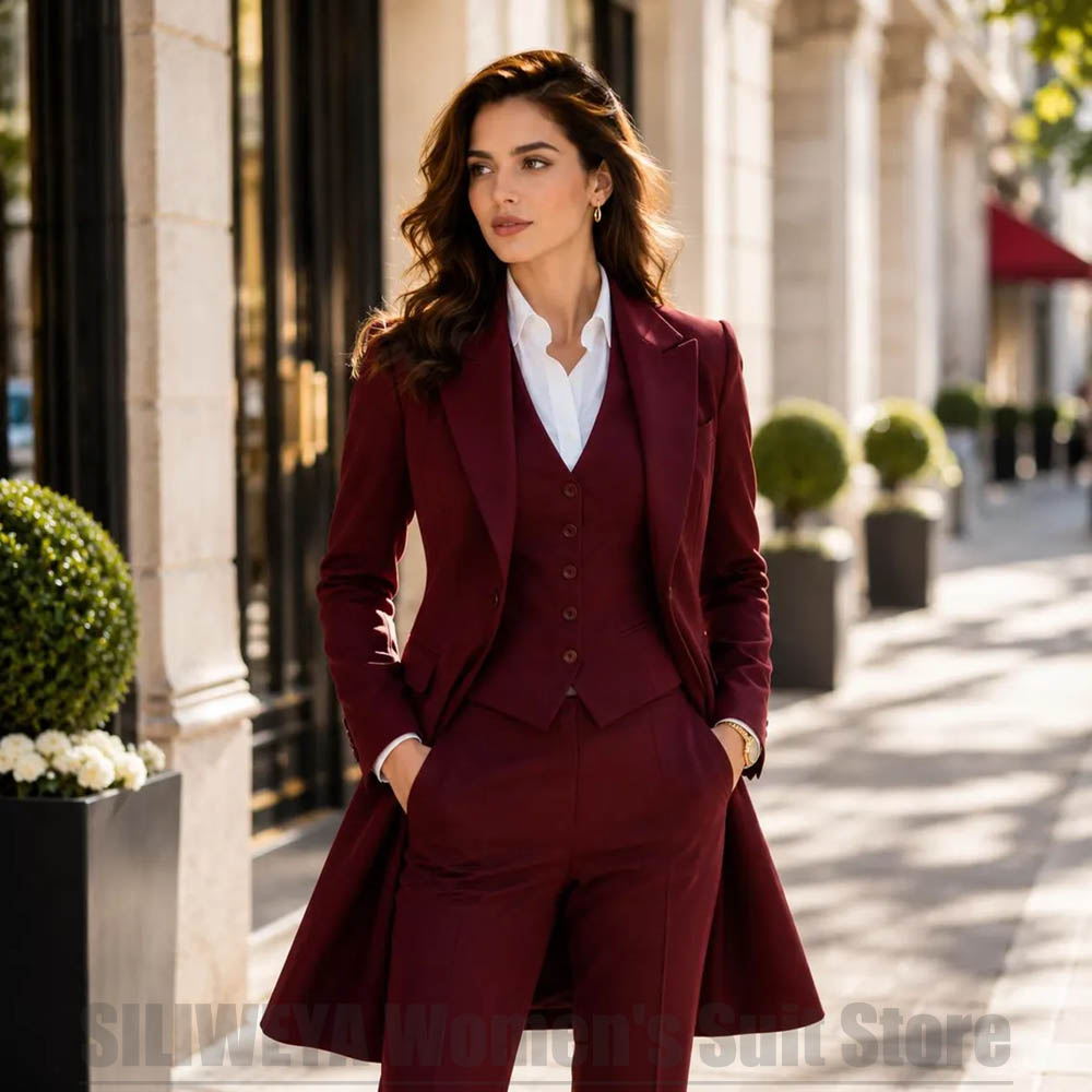 Women Formal Wear With Blazer - Completo Elegante da Donna in 3