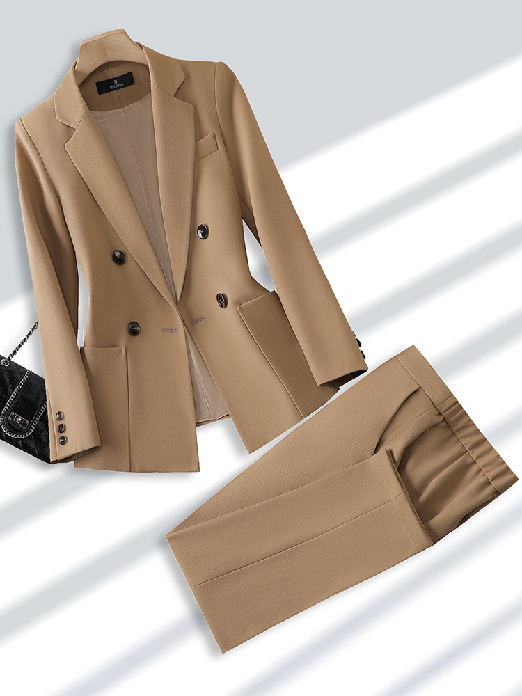 Women Formal Wear With Blazer - Moda donna pantalone formale donna ufficio