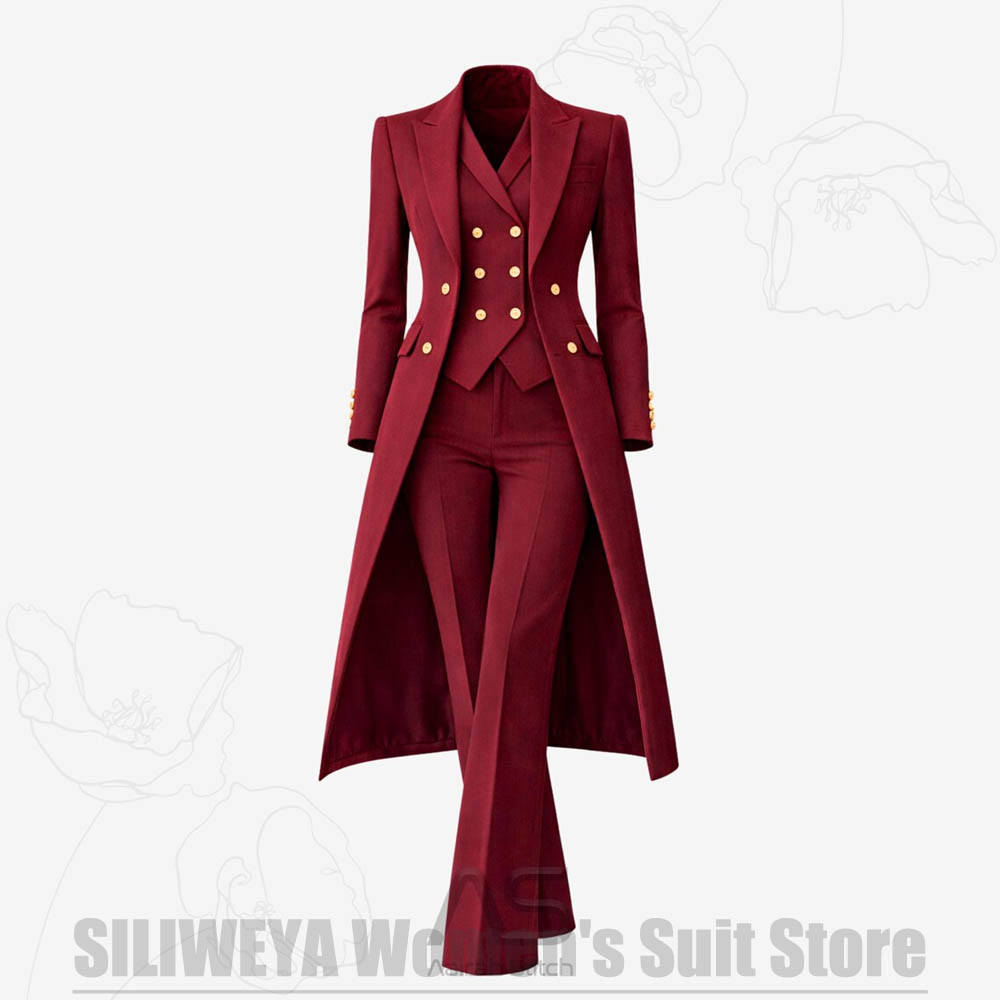 Women'S Elegant Formal Wear - Completo da Donna 3 Pezzi: Giacca
