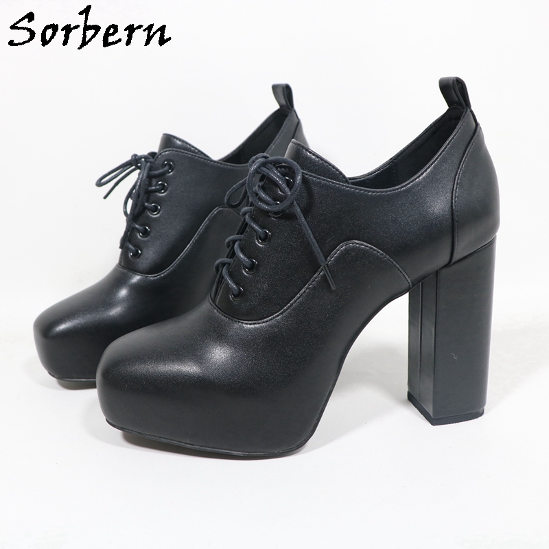 Sorbern Scarpe da pompa stile  - Pump Heel Block recensione e prezzo
