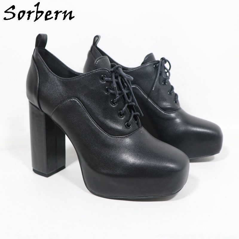Sorbern Scarpe da pompa stile  - Pump Heel Block recensione e prezzo