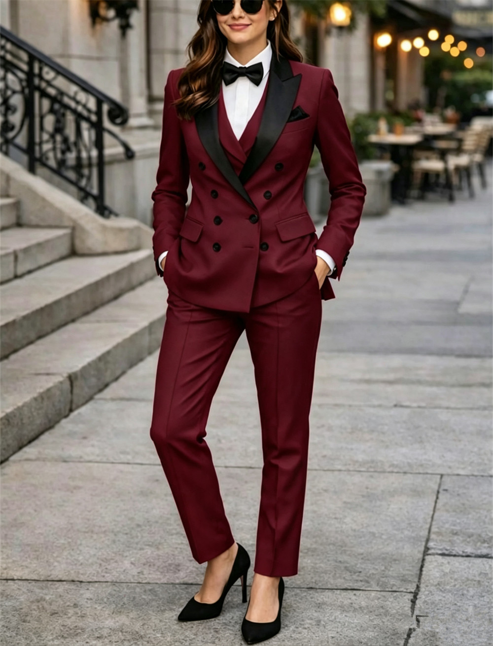 Completo da Donna Doppiopetto  - Women Formal Wear Tailor recensione e prezzo