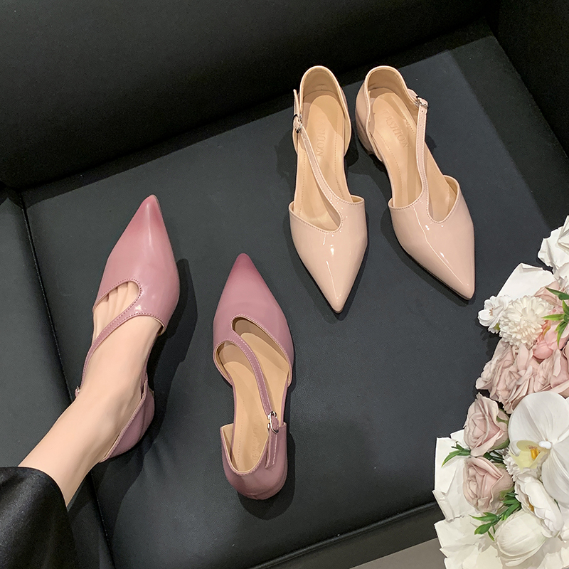 Sandali francesi a punta da do - Pump Heel Block recensione e prezzo