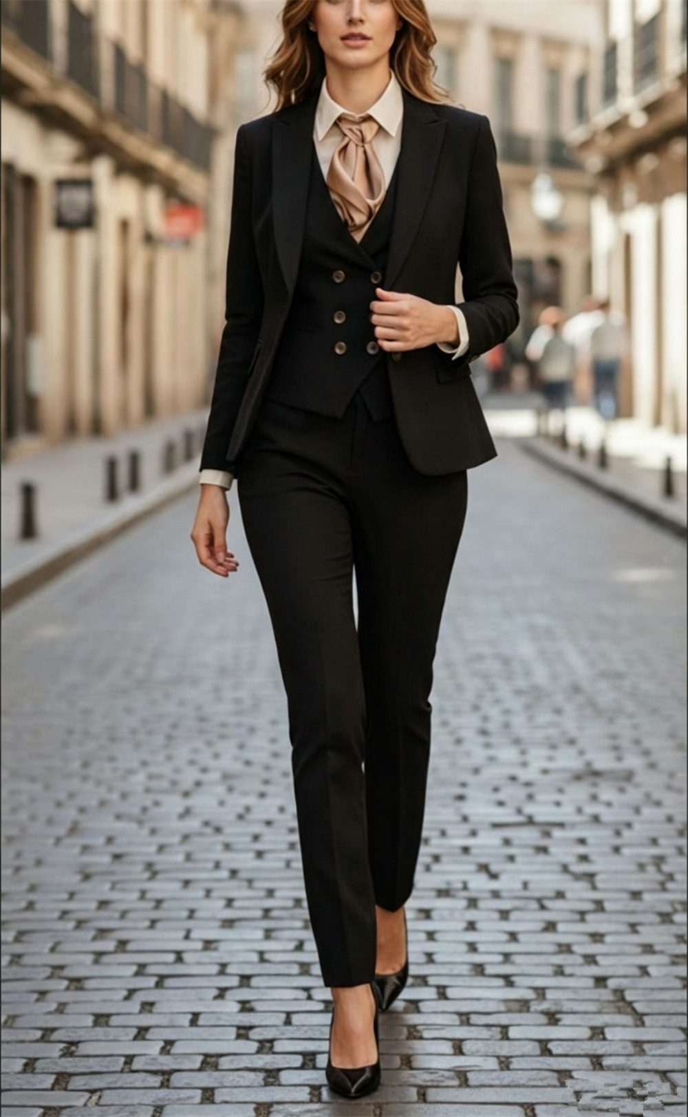 Completo da donna nero in 3 pe - Women Formal Wear Tailor recensione e prezzo
