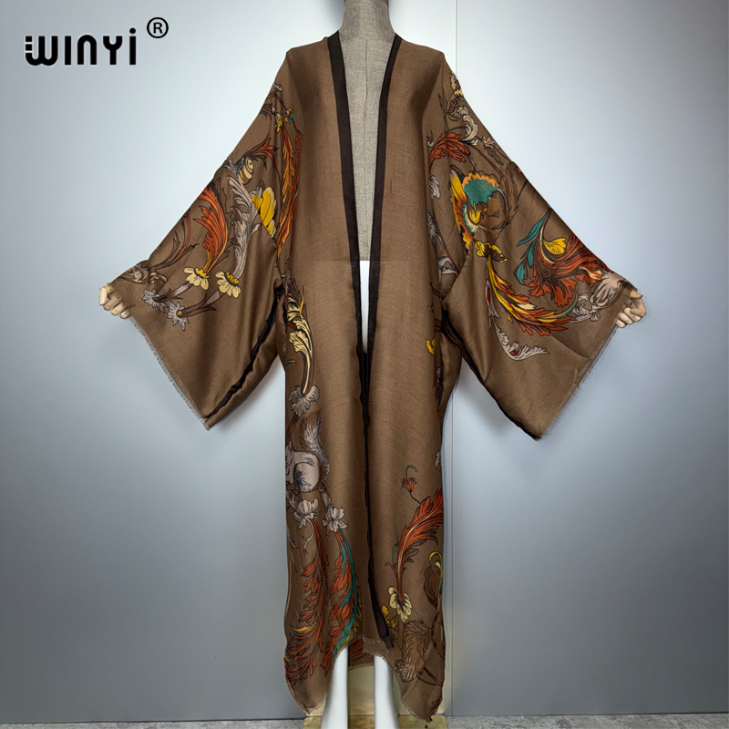 WINYI Abito lungo kimono boho  - Young Women'S Formal Wear recensione e prezzo