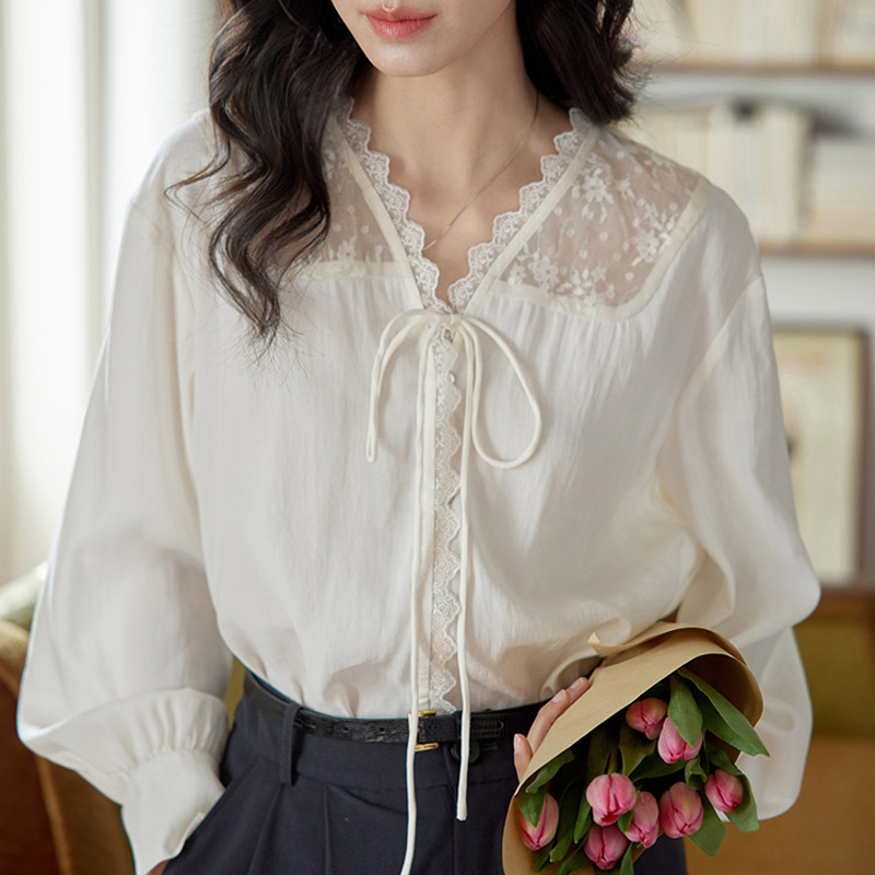 Camicie a maniche lunghe da do - Women Formal Wear Korean recensione e prezzo