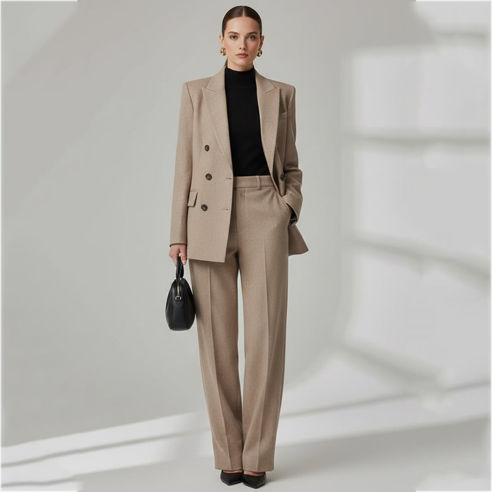 Completo da Donna a Doppio Pet - Women'S Elegant Formal Wear recensione e prezzo