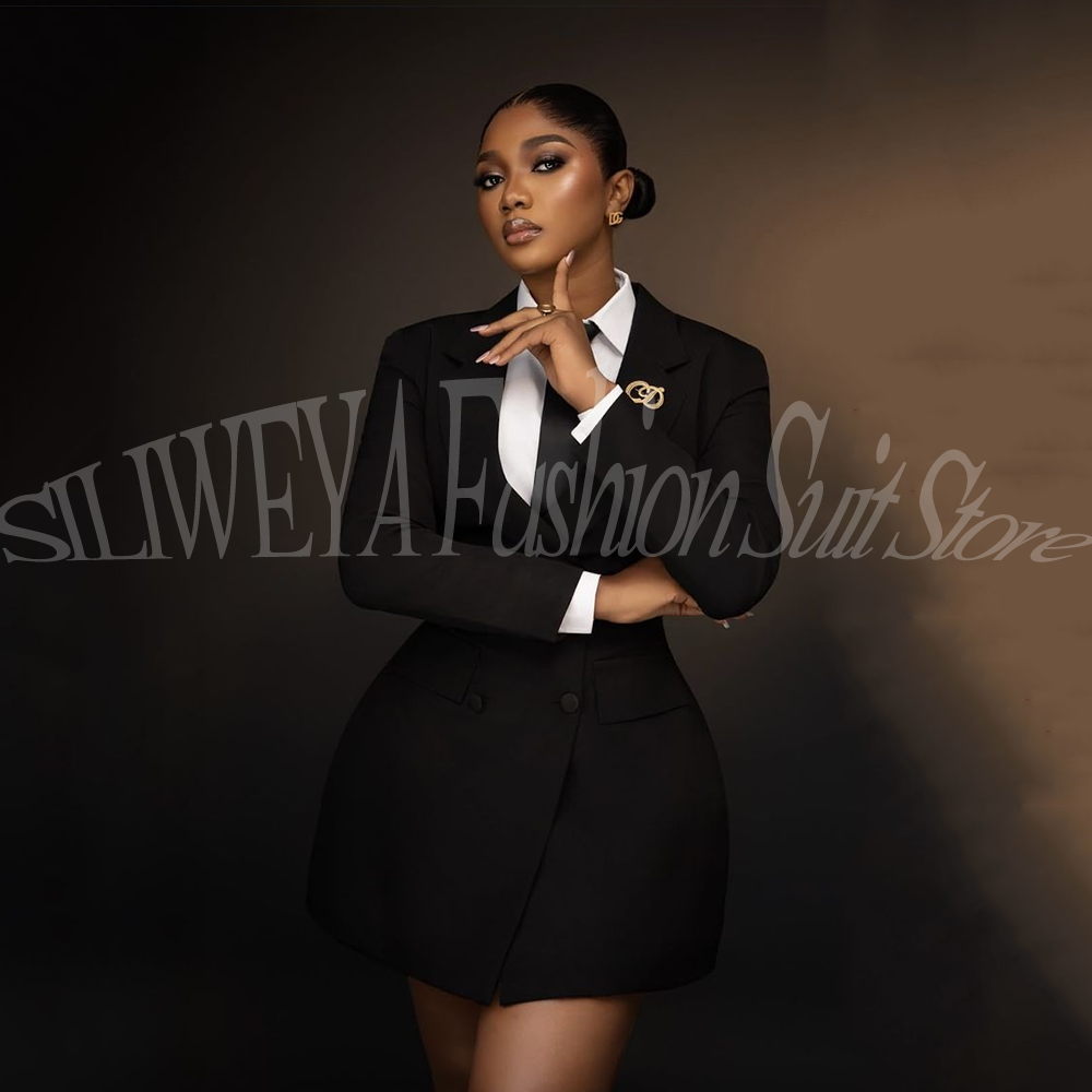Elegante Completo Blazer Nero  - Women Formal Wear Korean recensione e prezzo