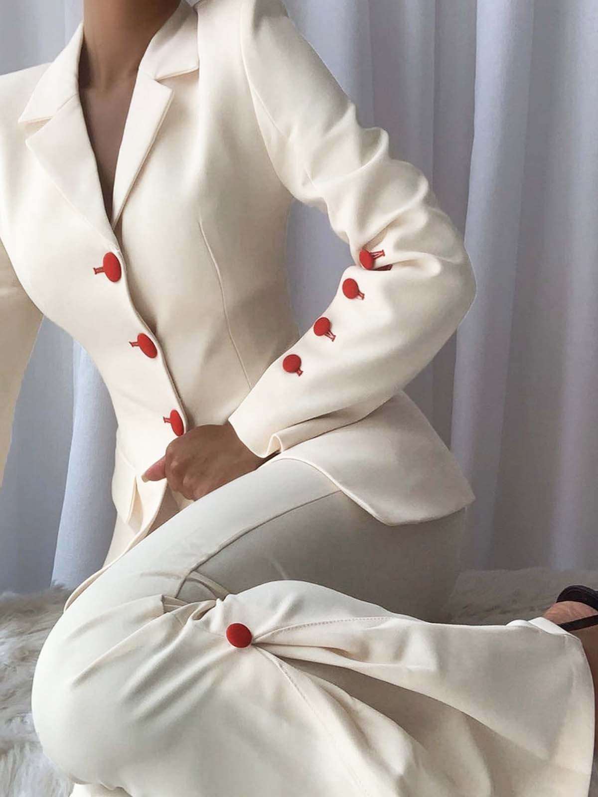 Completo da Ufficio Rosso e Bi - Women Formal Wear With Blazer recensione e prezzo