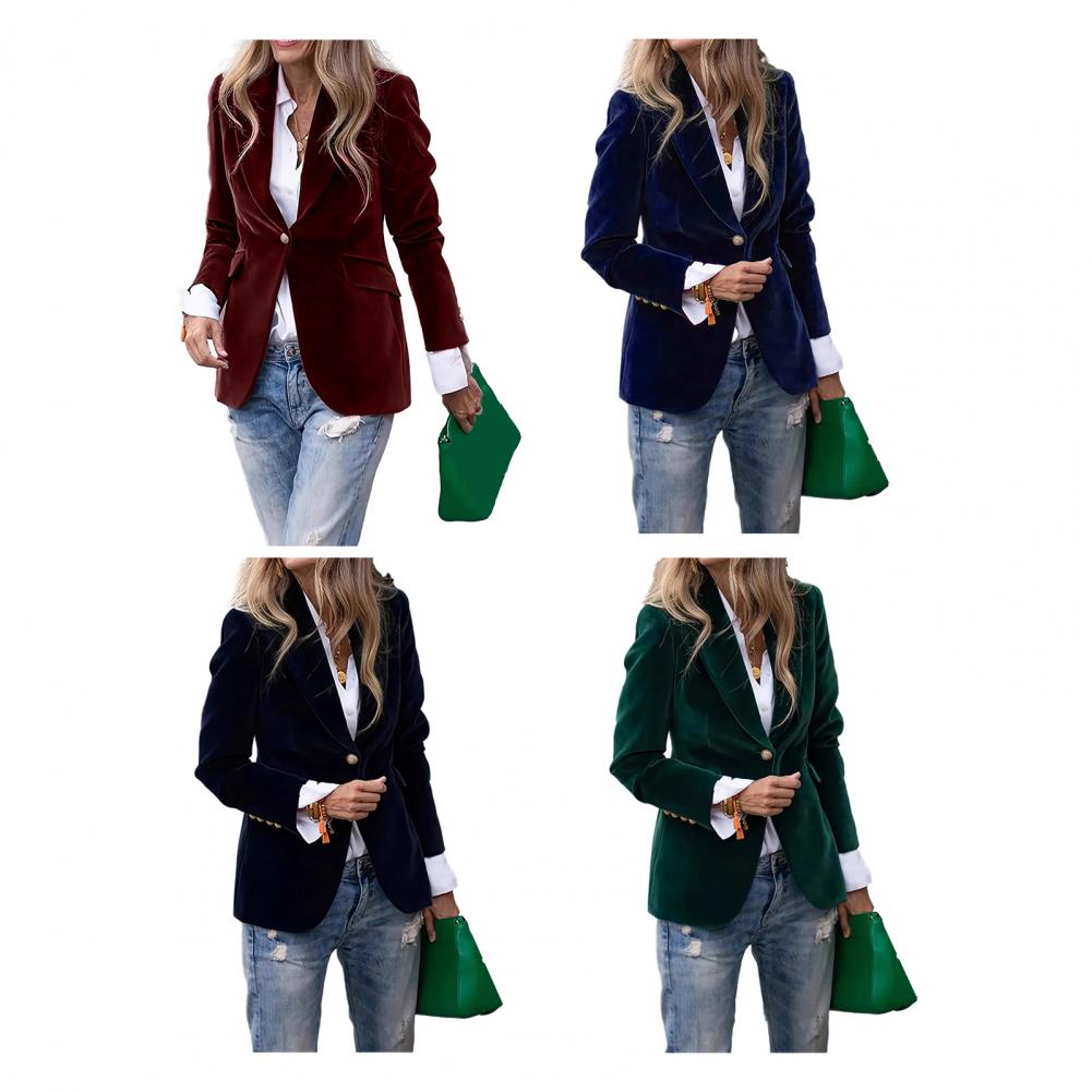 Blazer da donna in velluto tag - Women Formal Wear With Blazer recensione e prezzo