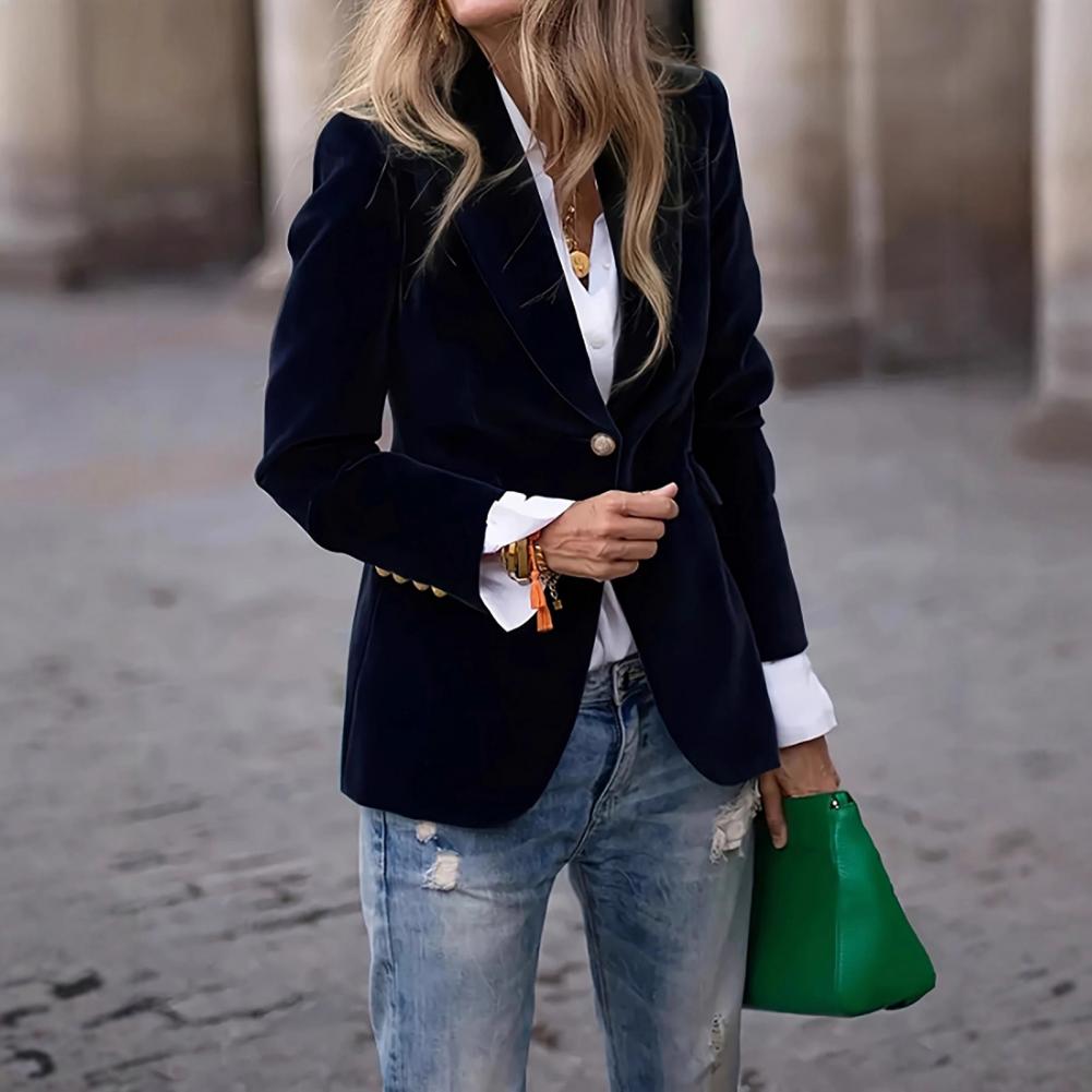 Blazer da donna in velluto tag - Women Formal Wear With Blazer recensione e prezzo