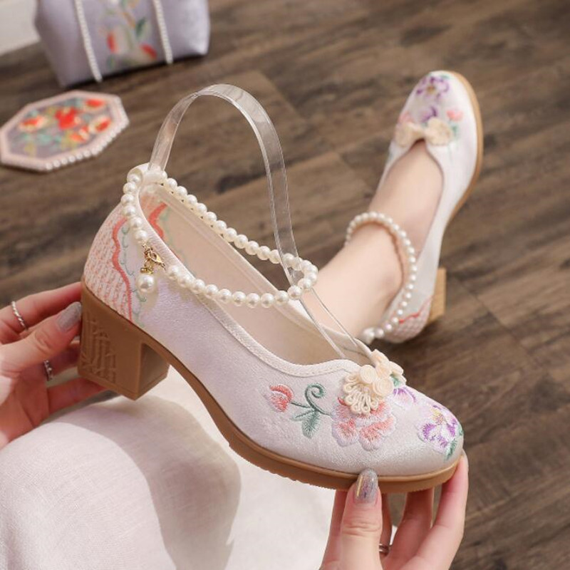 Scarpe da donna vintage con ci - Pump Heel Block recensione e prezzo