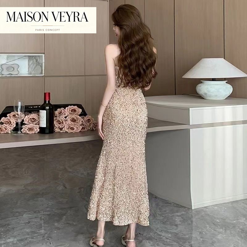 Abiti Rossi Sexy per Feste di  - Women Formal Wear Korean recensione e prezzo