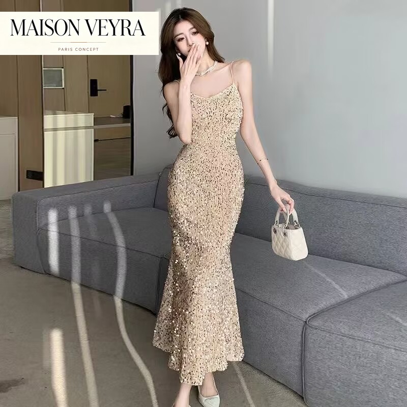 Abiti Rossi Sexy per Feste di  - Women Formal Wear Korean recensione e prezzo