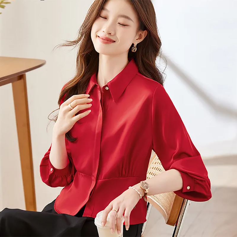 Camicie a maniche lunghe da do - Women Formal Wear Korean recensione e prezzo