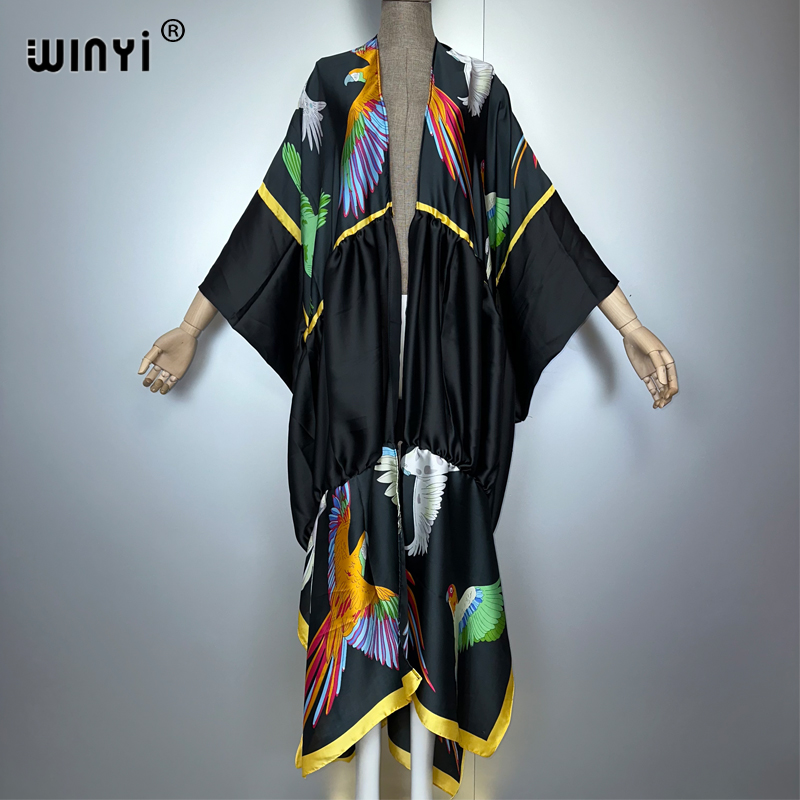 WINYI stampa boho kimono maxi  - Young Women'S Formal Wear recensione e prezzo