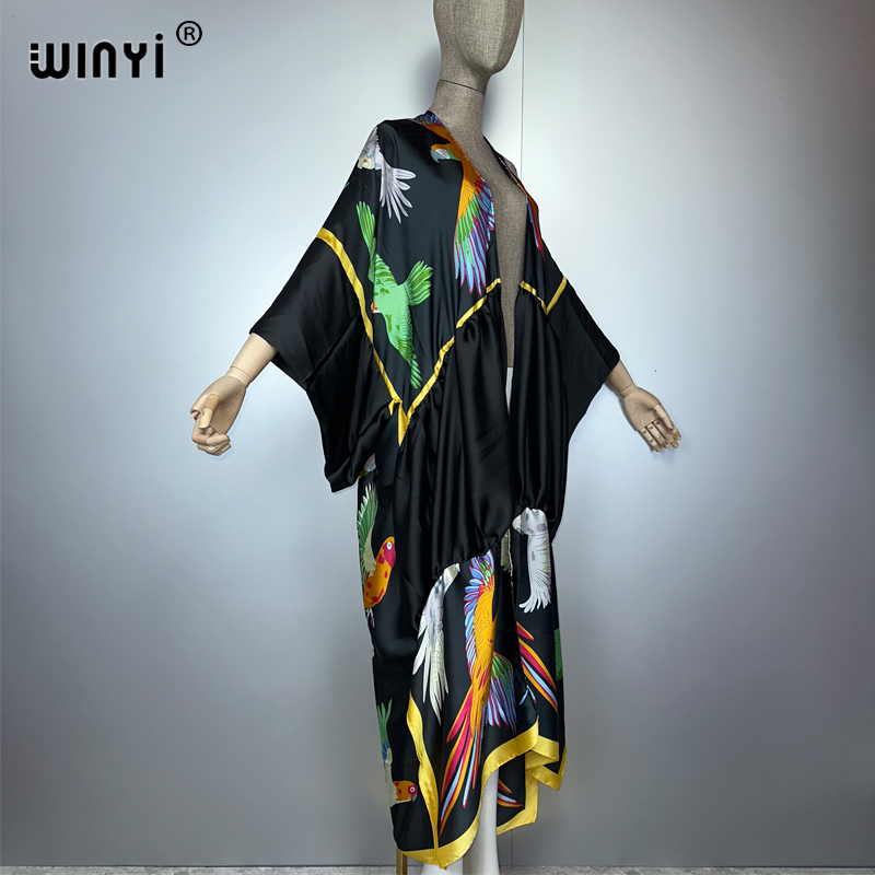 WINYI stampa boho kimono maxi  - Young Women'S Formal Wear recensione e prezzo