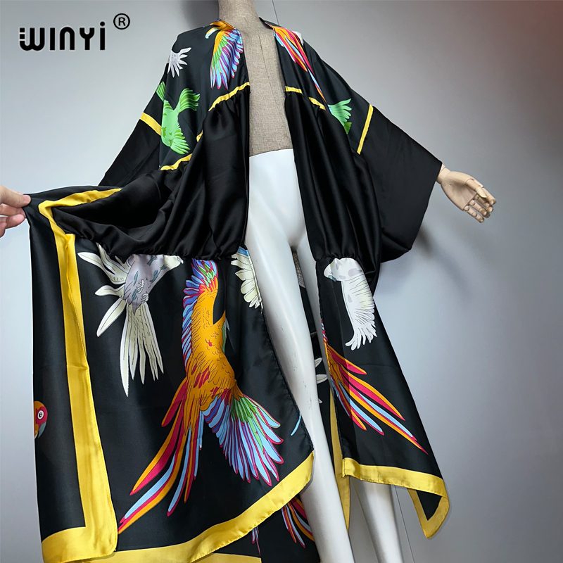 WINYI stampa boho kimono maxi  - Young Women'S Formal Wear recensione e prezzo