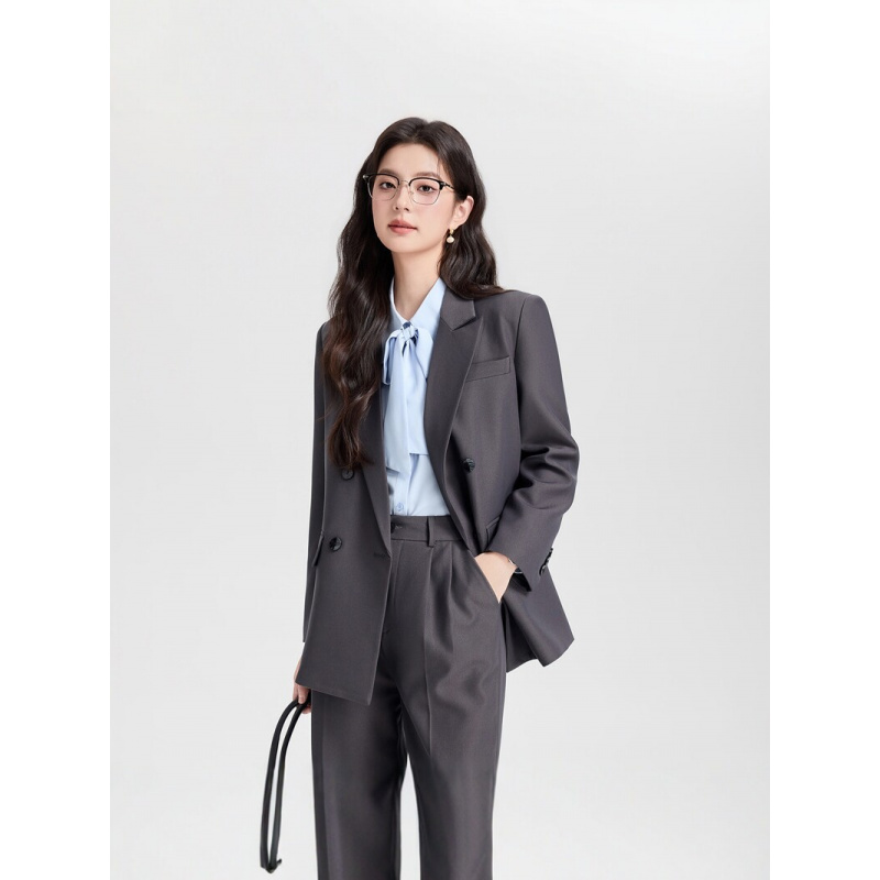 Completo da donna blu navy dop - Women Formal Wear Korean recensione e prezzo
