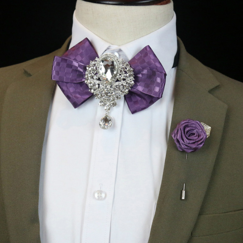 Spilla da uomo con strass da s - Women Formal Wear Korean recensione e prezzo