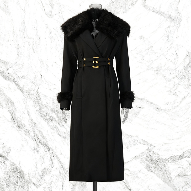 Cappotto da donna in pelliccia - Women Formal Wear Belt recensione e prezzo